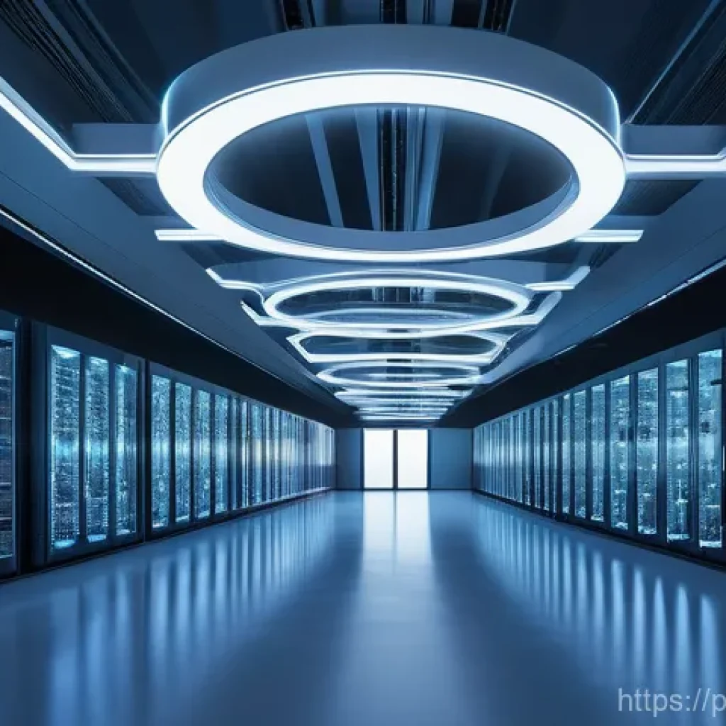 AI 이미지 생성의 클라우드와 엣지 컴퓨팅 - **Prompt 1: The Cloud's Core - AI Training Hub**
    "A breathtaking, futuristic digital landscape w...