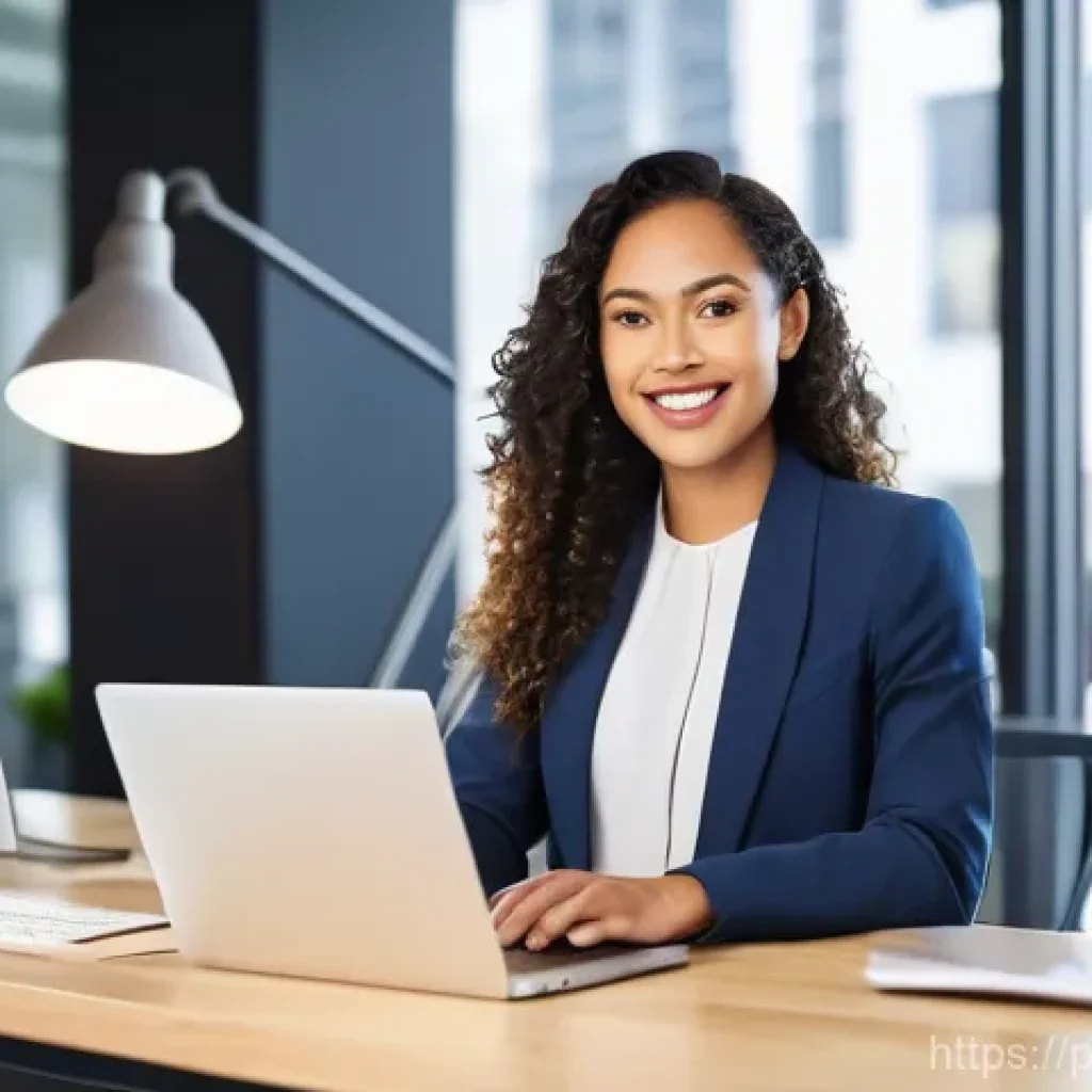 AI 이미지 생성의 경제적 가치 분석 - **Prompt:** A young, confident female entrepreneur in her late 20s to early 30s, with a vibrant and ...