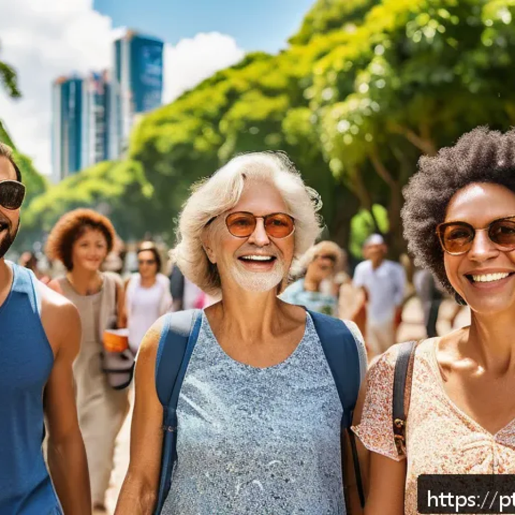 AI 이미지 생성의 데이터베이스 구축 방법 - A diverse group of people in a vibrant urban park setting in Brazil, showcasing various ethnicities ...